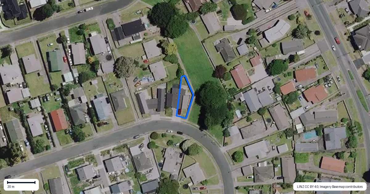 Property context map for 23D Aspiring Crescent, Chartwell, Hamilton