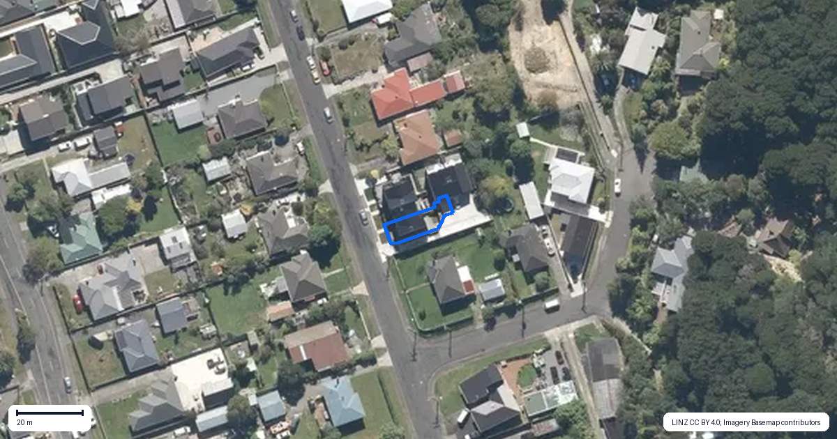 Property context map for 3/24 Bull Avenue, Wainuiomata, Lower Hutt