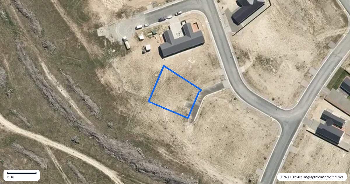 Property context map for 24A Spillway Street, Twizel