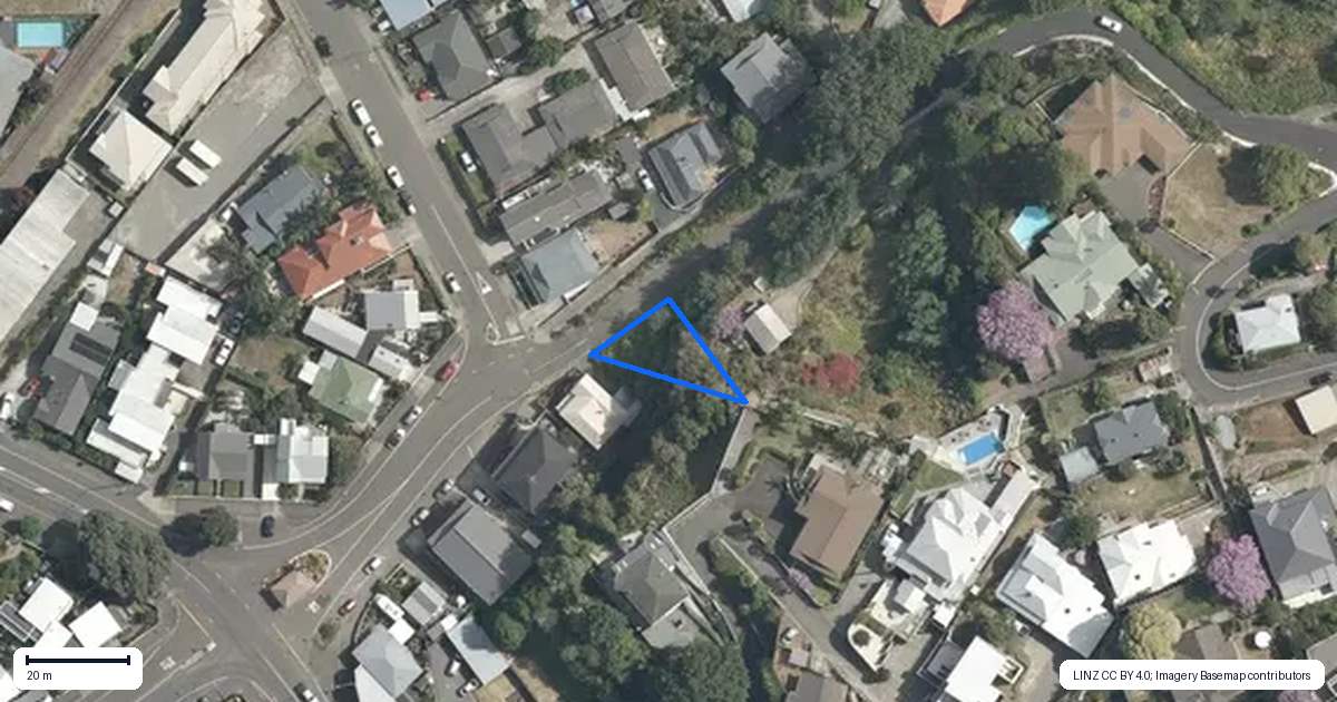 Property context map for 43 Seapoint Road, Bluff Hill, Napier