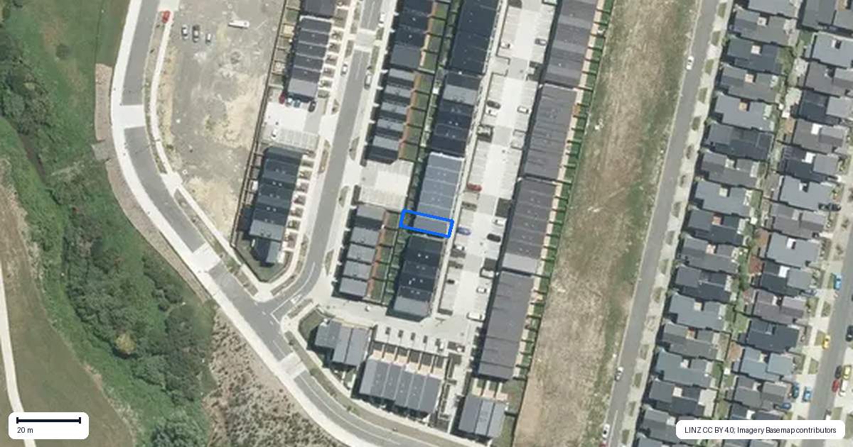 Property context map for 16 Kiato Lane, Flat Bush, Auckland
