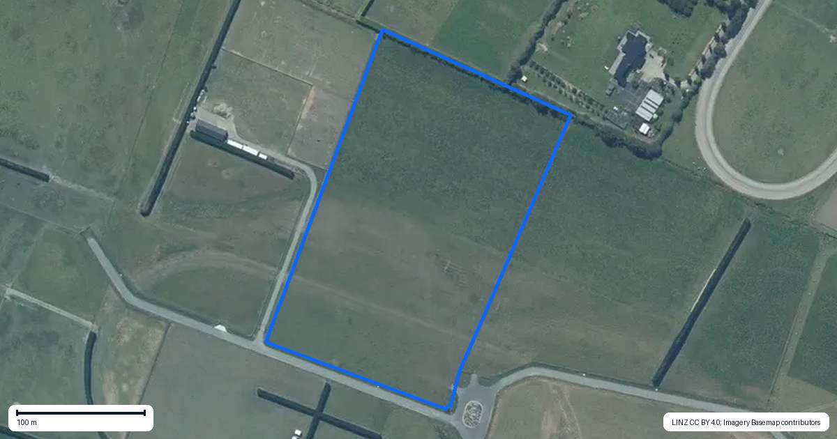 Property context map for 67 Melhopt Way, Prebbleton