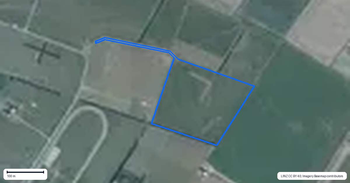 Property context map for 68 Melhopt Way, Prebbleton
