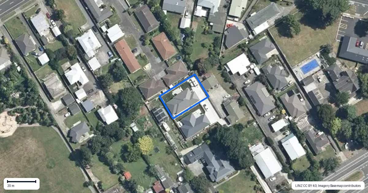 Property context map for 270B Kimbolton Road, Feilding