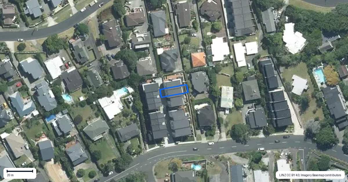 Property context map for 5/27 Hastings Road, Mairangi Bay, Auckland
