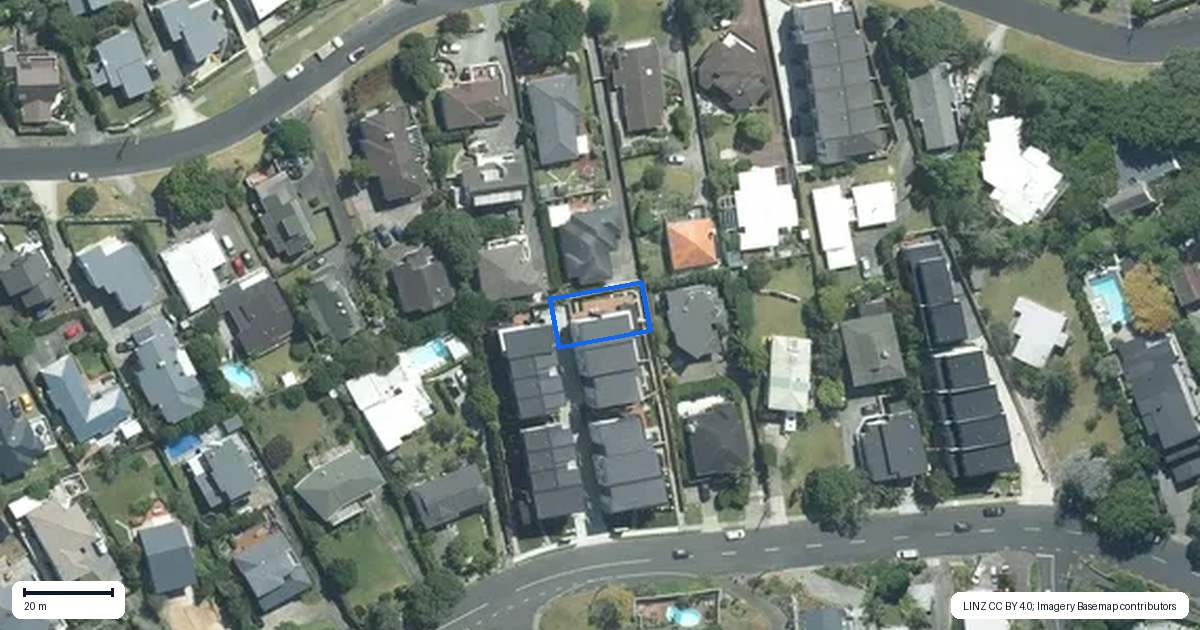 Property context map for 6/27 Hastings Road, Mairangi Bay, Auckland