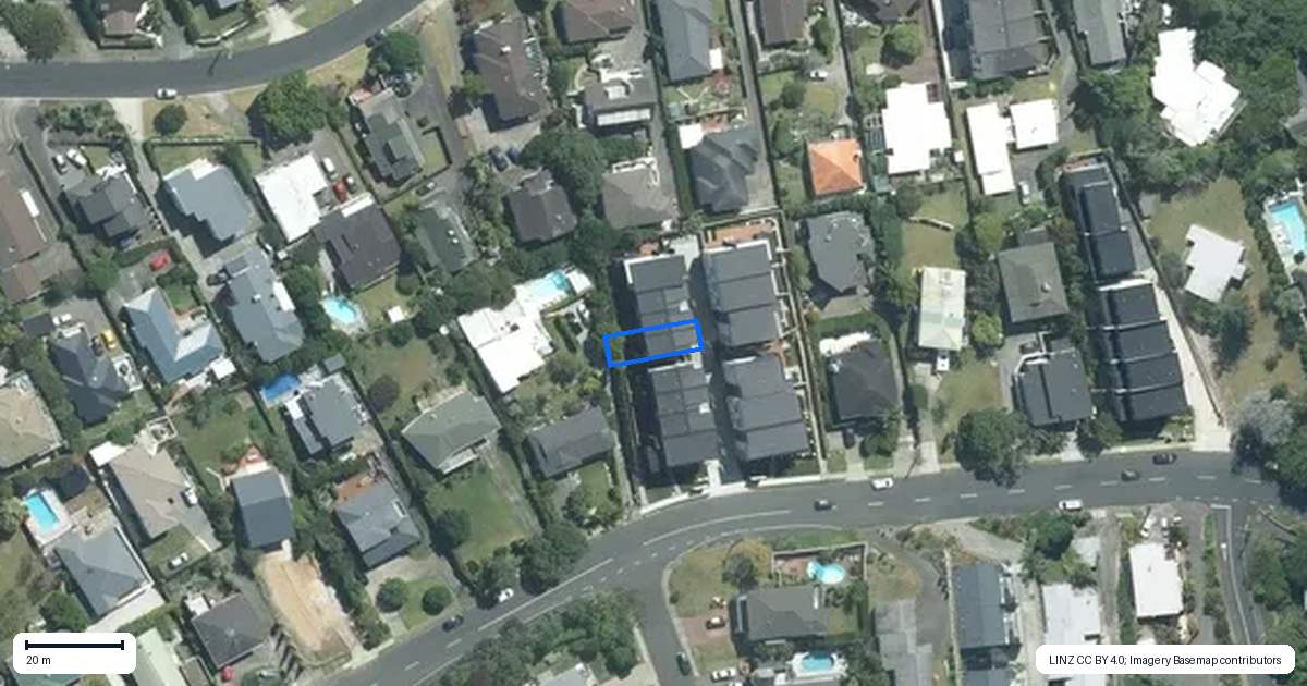 Property context map for 11/27 Hastings Road, Mairangi Bay, Auckland