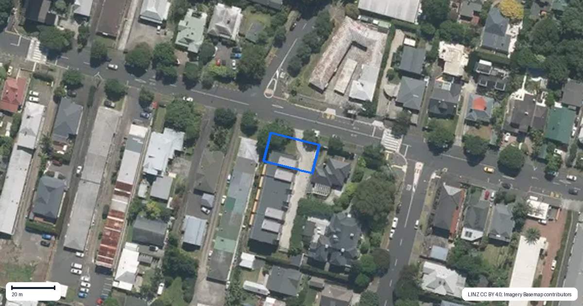 Property context map for 1/46 View Road, Mount Eden, Auckland