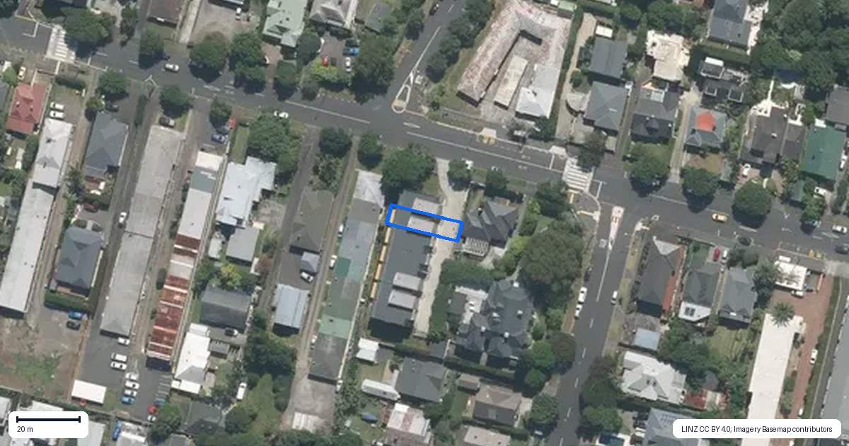 Property context map for 2/46 View Road, Mount Eden, Auckland