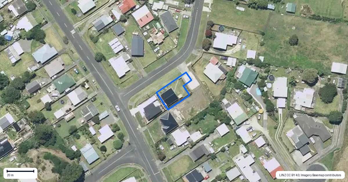 Property context map for 2A Waitai Street, Castlecliff, Whanganui