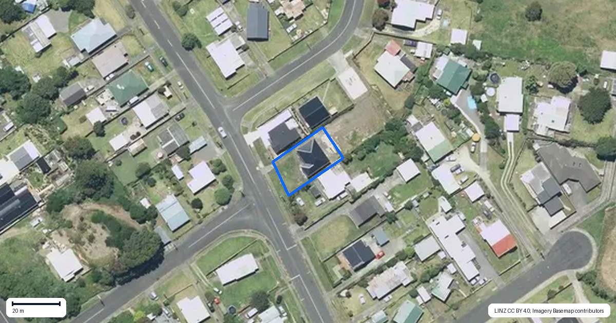 Property context map for 158A Cornfoot Street, Castlecliff, Whanganui