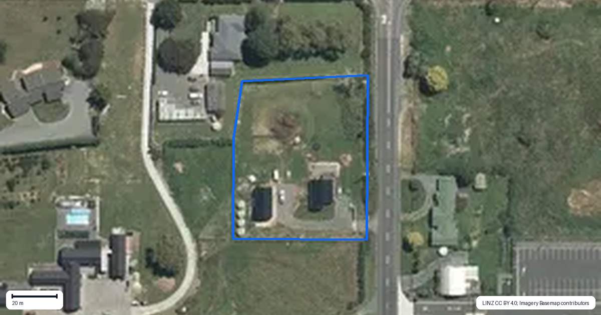Property context map for 301 Peake Road, Pukemoremore, Hamilton