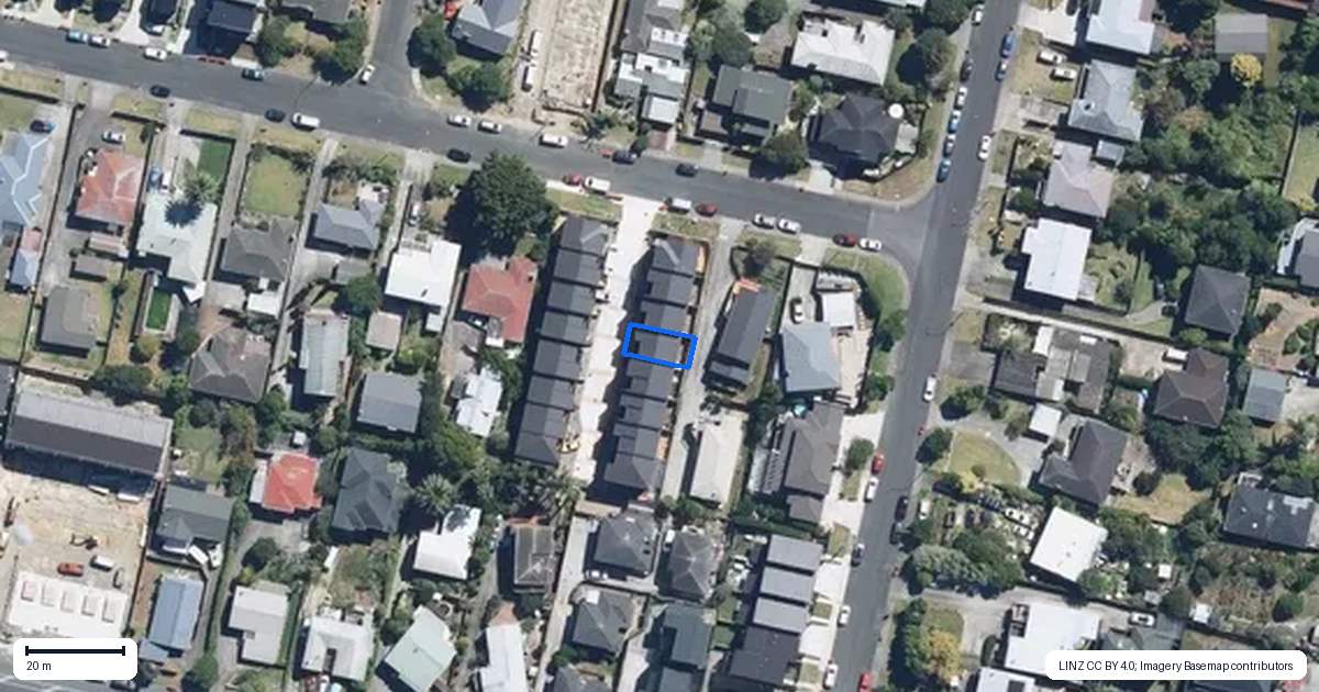 Property context map for 4/23 Ayr Road, Pakuranga, Auckland