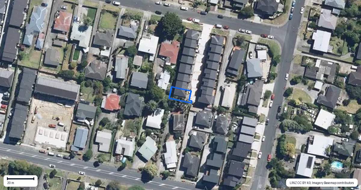 Property context map for 8/21 Ayr Road, Pakuranga, Auckland