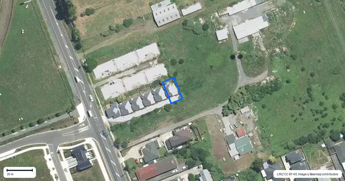 Property context map for 305F Porchester Road, Takanini, Auckland