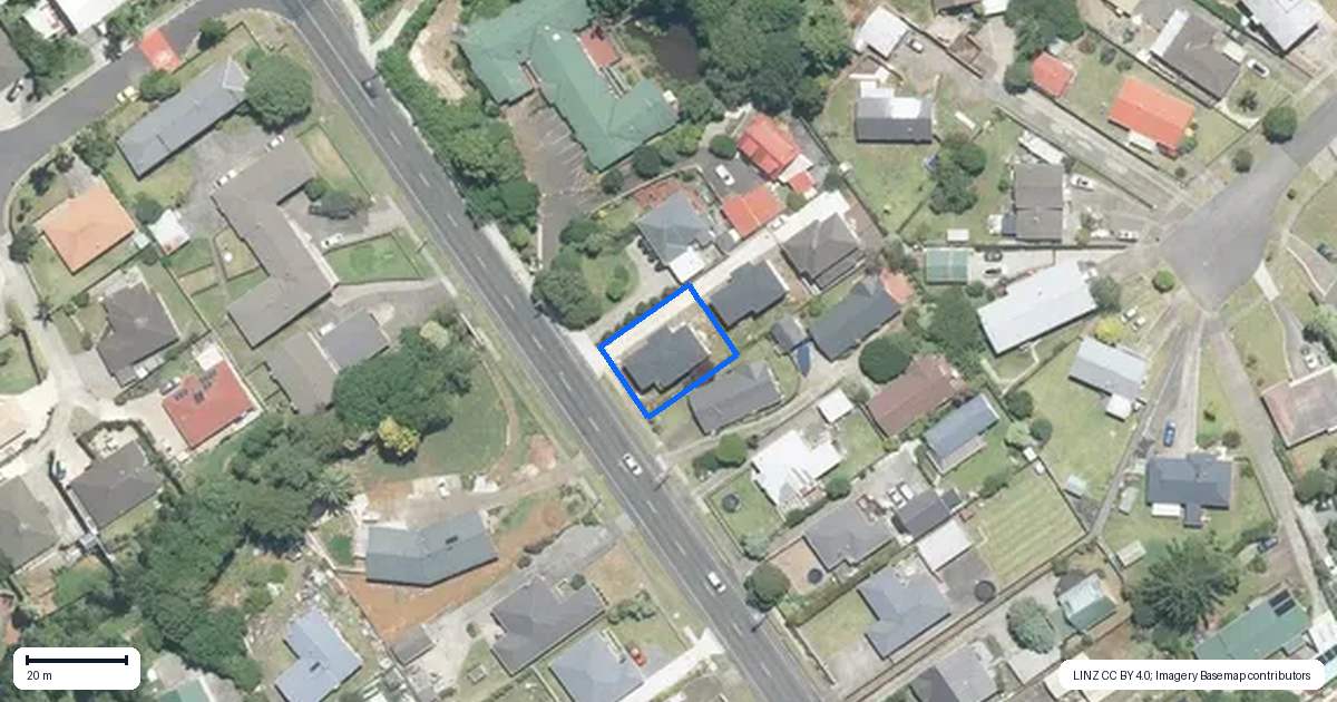 Property context map for 39A Helvetia Road, Pukekohe