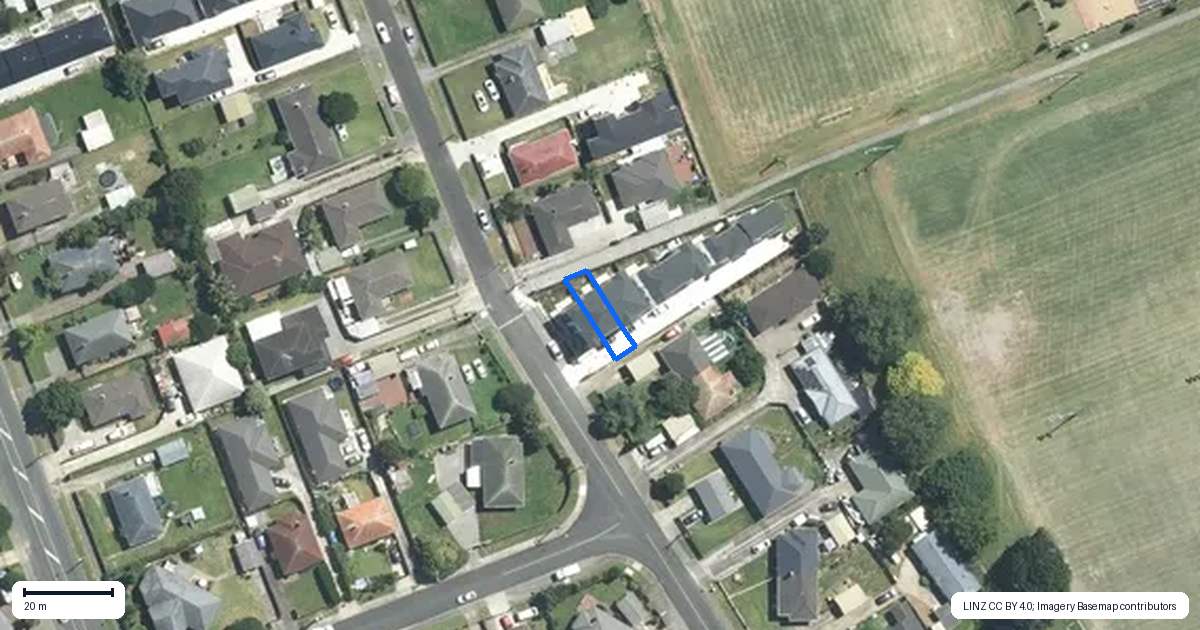 Property context map for 2/50 Arimu Road, Papakura