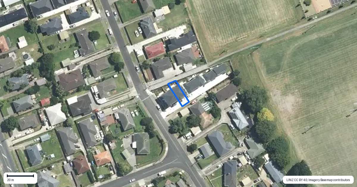 Property context map for 3/50 Arimu Road, Papakura