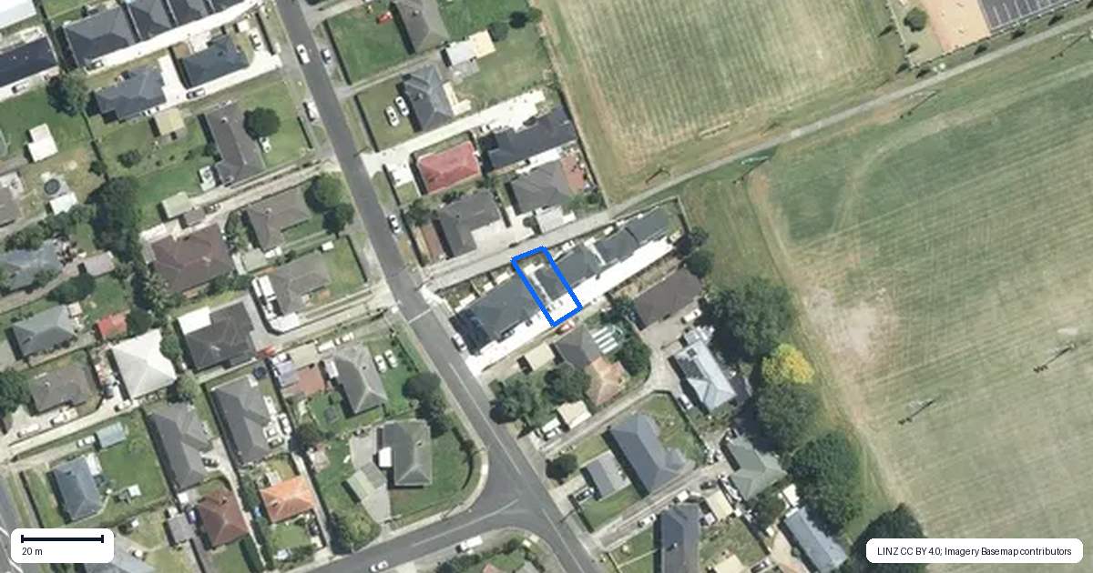 Property context map for 4/50 Arimu Road, Papakura