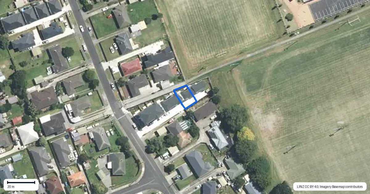 Property context map for 6/50 Arimu Road, Papakura