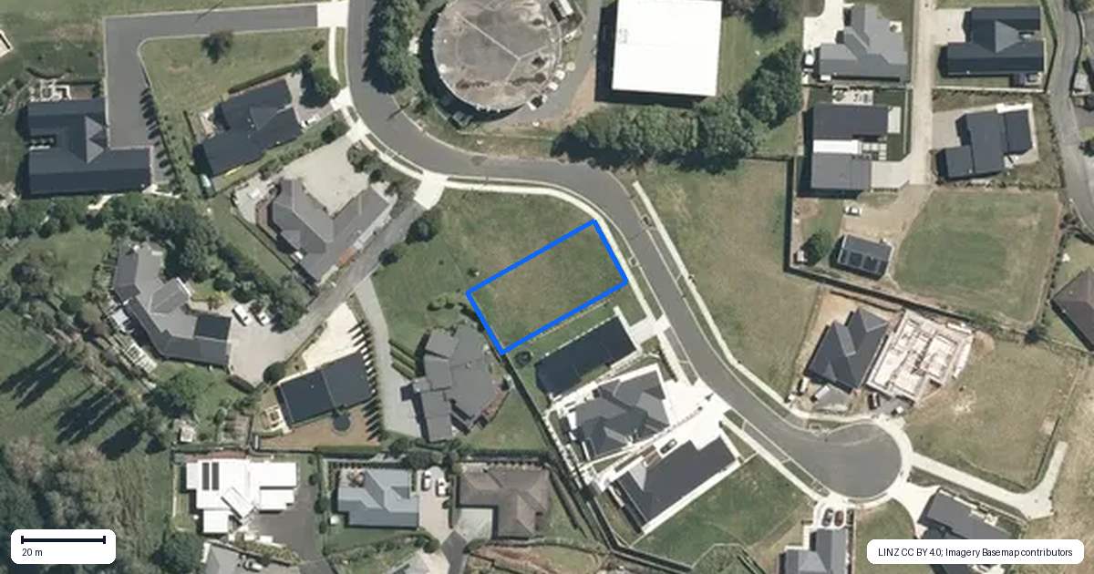 Property context map for 457 Greenhill Drive, Te Awamutu