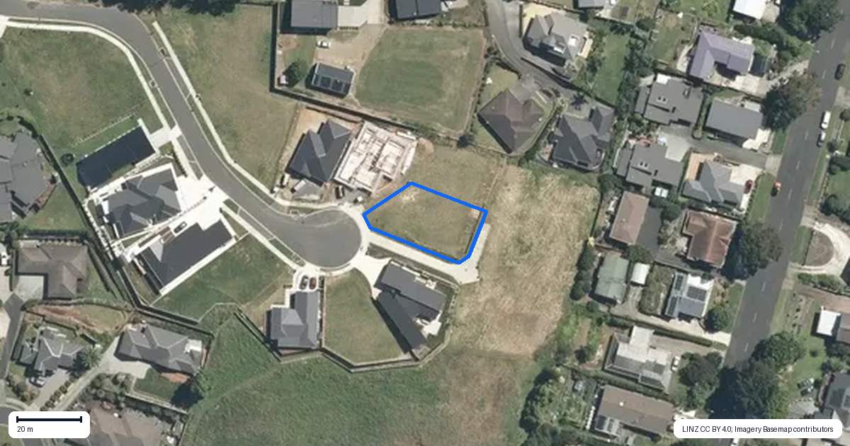 Property context map for 494 Greenhill Drive, Te Awamutu
