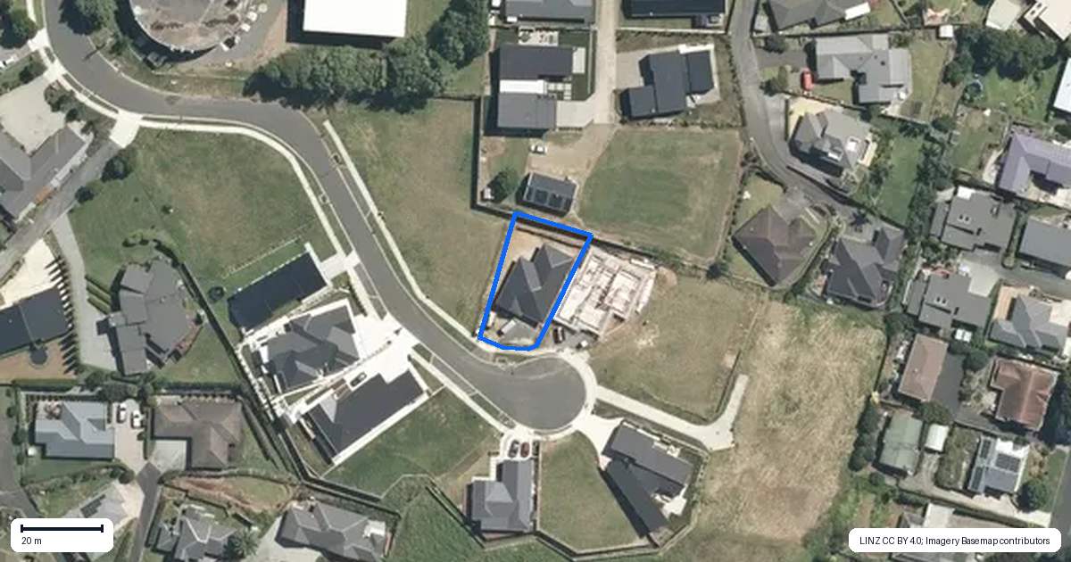 Property context map for 484 Greenhill Drive, Te Awamutu