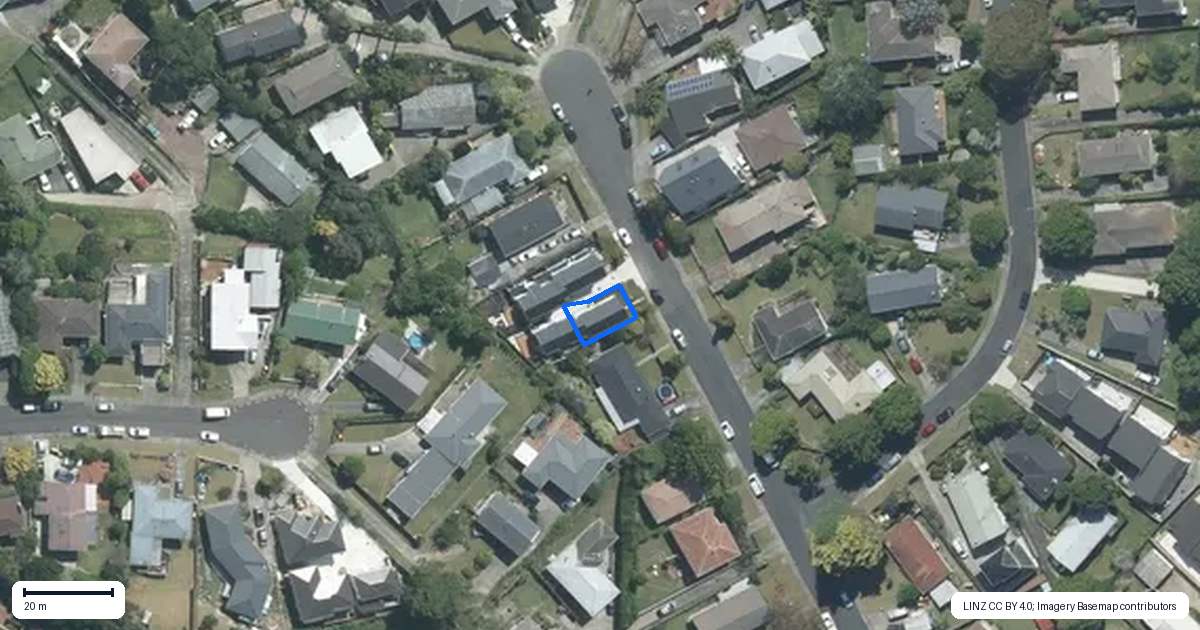 Property context map for 32A Sequoia Place, Sunnynook, Auckland