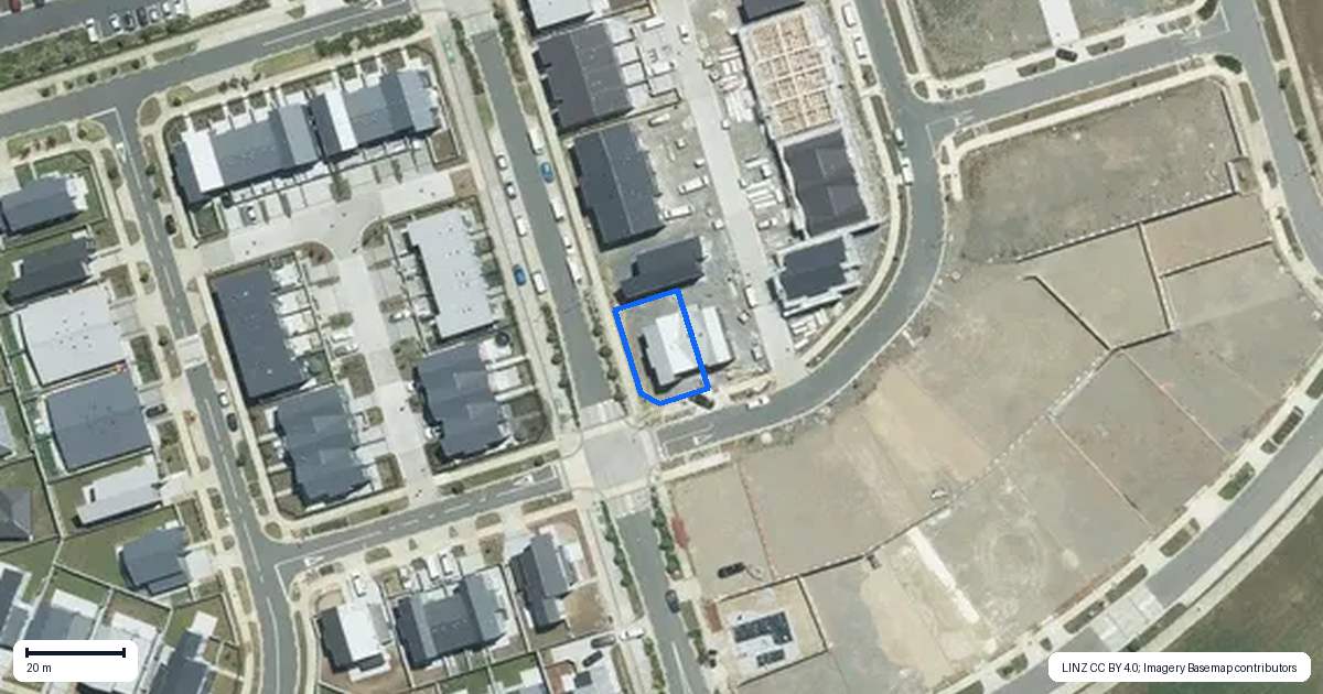 Property context map for 36 Viridian Avenue, Rosehill, Papakura