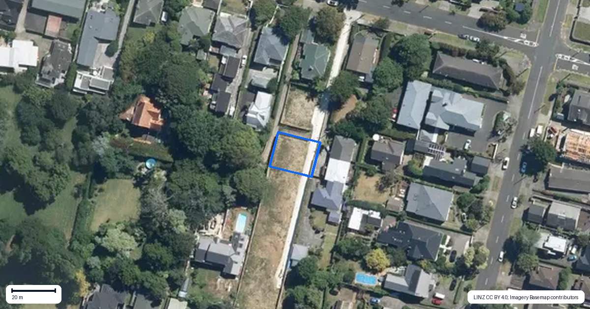 Property context map for 71A Watling Street, Epsom, Auckland