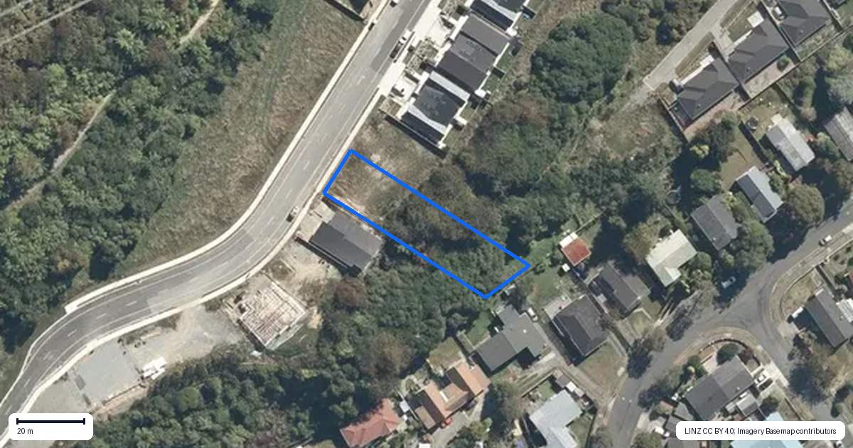 Property context map for 39 Colorado Road, Totara Park, Upper Hutt