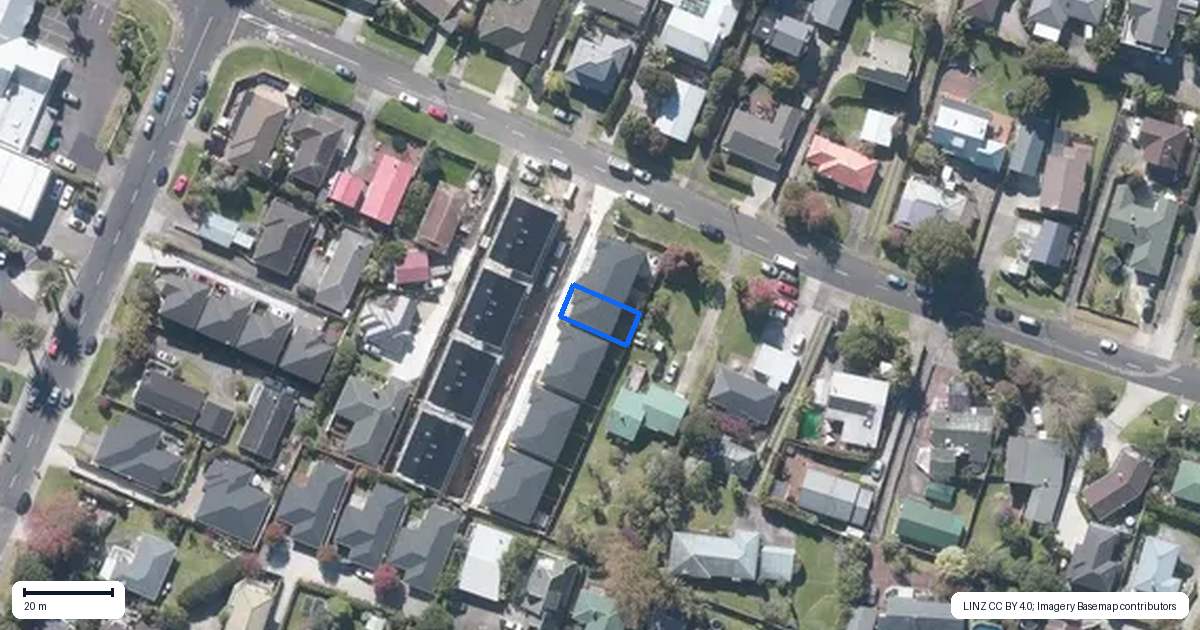 Property context map for 3/58 Gibraltar Street, Howick, Auckland