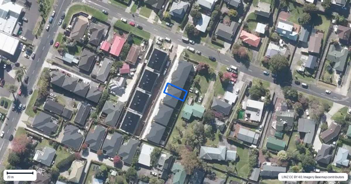 Property context map for 4/58 Gibraltar Street, Howick, Auckland