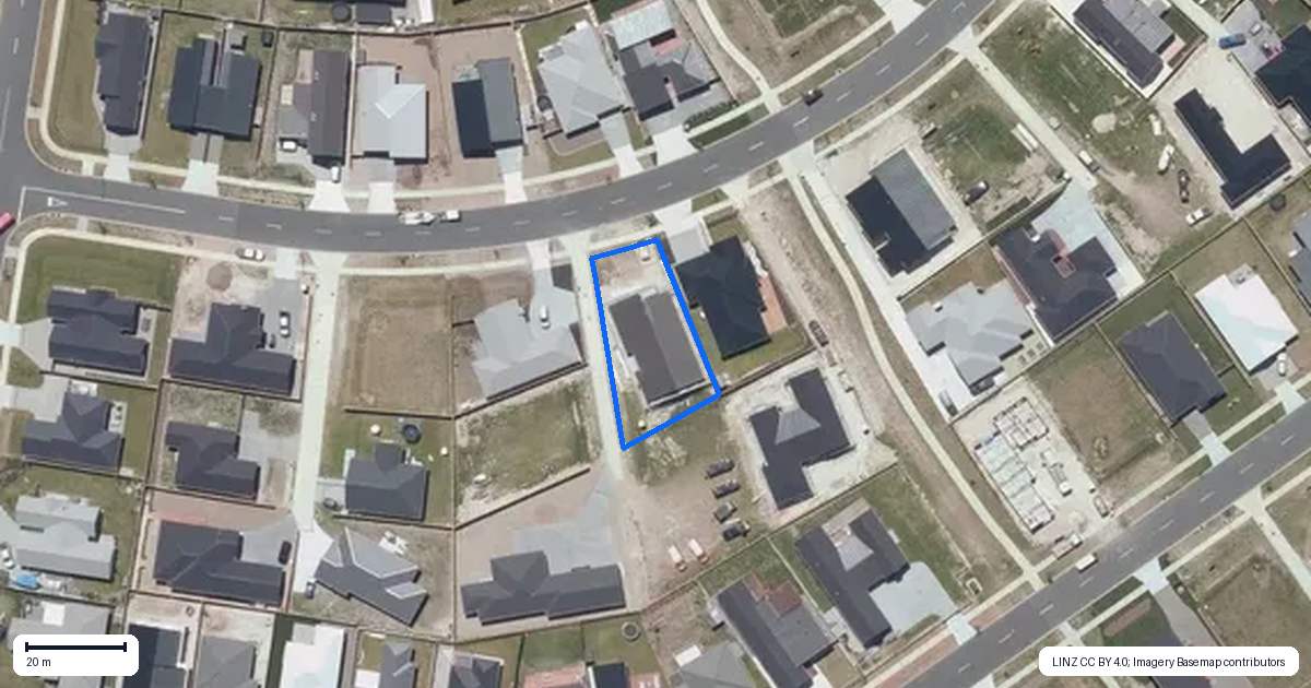 Property context map for 24 Makomako Crescent, Wharewaka, Taupo