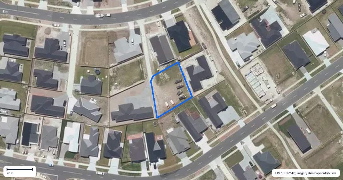 Property context map for 22 Makomako Crescent, Wharewaka, Taupo