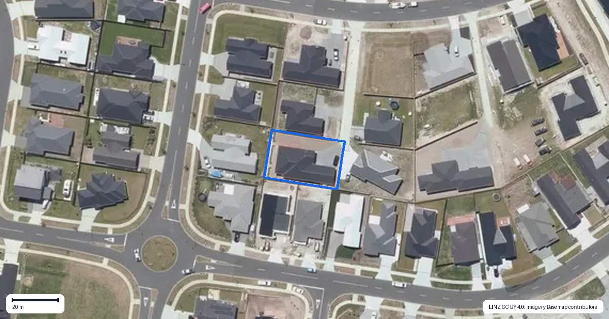 Property context map for 8 Makomako Crescent, Wharewaka, Taupo