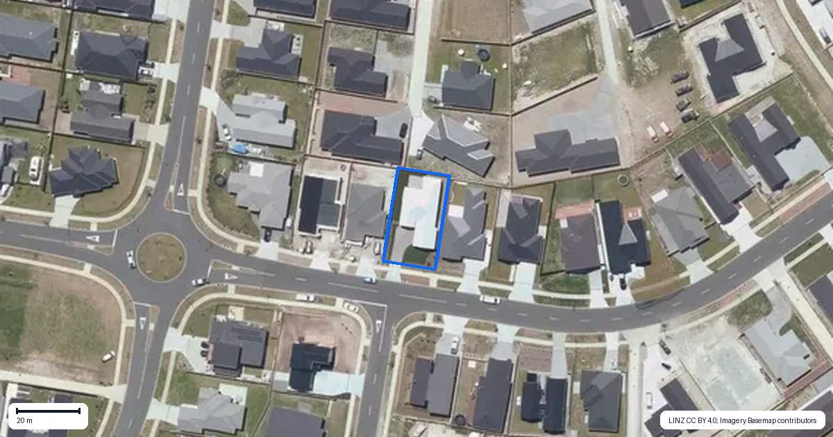 Property context map for 42 Kopakopa Crescent, Wharewaka, Taupo