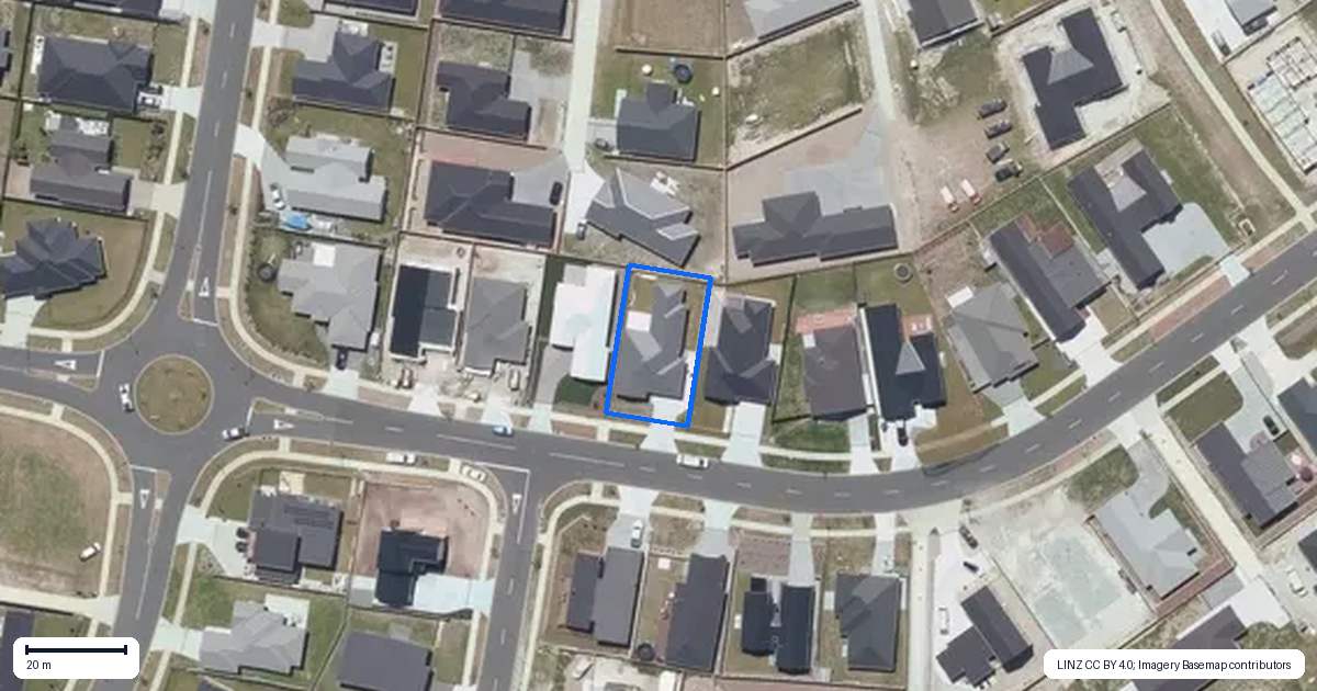 Property context map for 40 Kopakopa Crescent, Wharewaka, Taupo