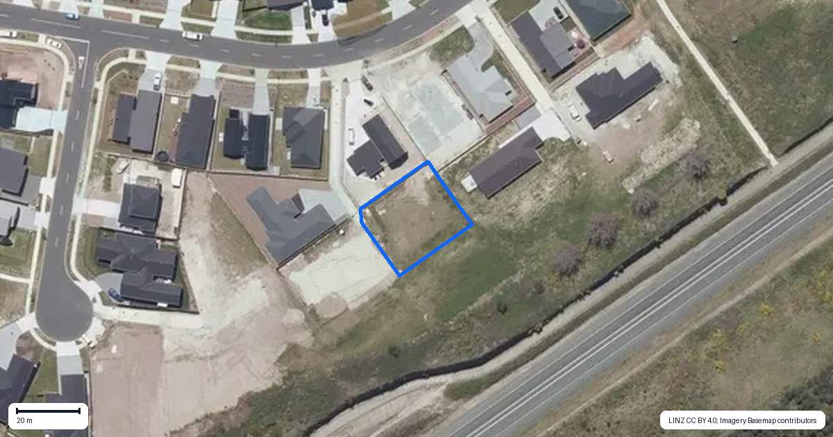 Property context map for 77 Kopakopa Crescent, Wharewaka, Taupo