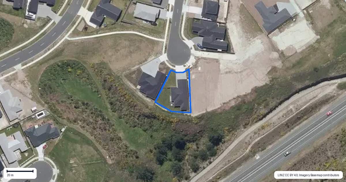 Property context map for 10 Tarata Place, Wharewaka, Taupo