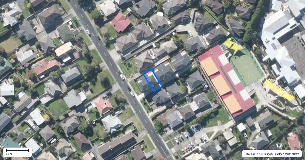 Property context map for 46B Elliot Street, Howick, Auckland