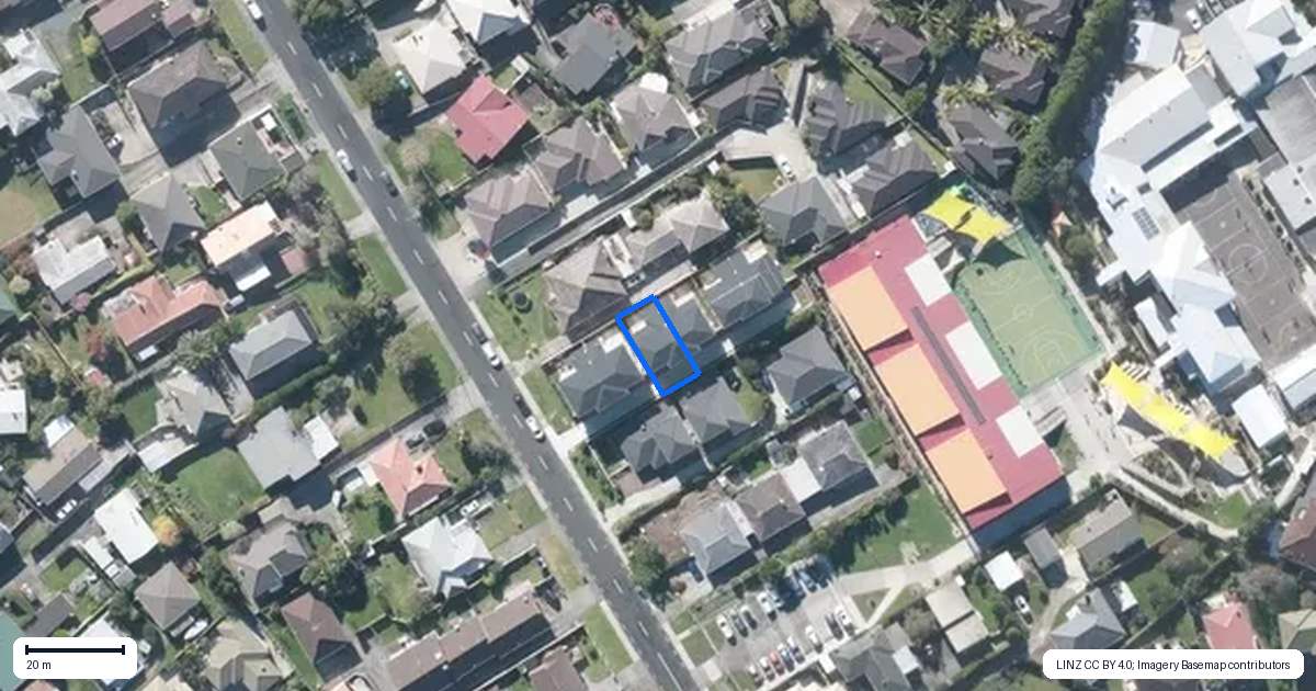 Property context map for 46C Elliot Street, Howick, Auckland