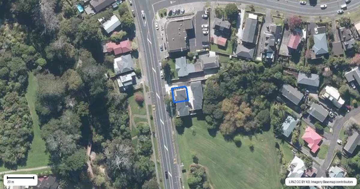 Property context map for 172A Aviemore Drive, Highland Park, Auckland