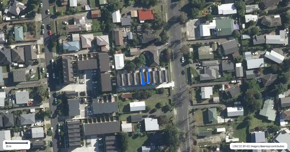 Property context map for 4/7 Ranui Station Road, Ranui, Auckland