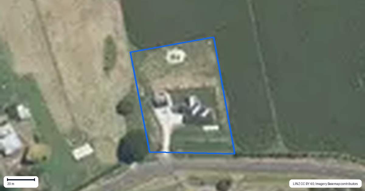 Property context map for 72 Ryburn Road, Ohaupo