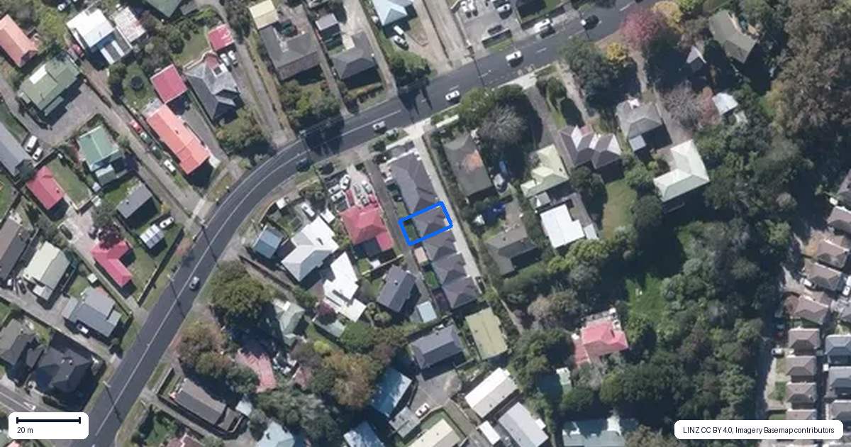 Property context map for 4/20 Metcalfe Road, Ranui, Auckland