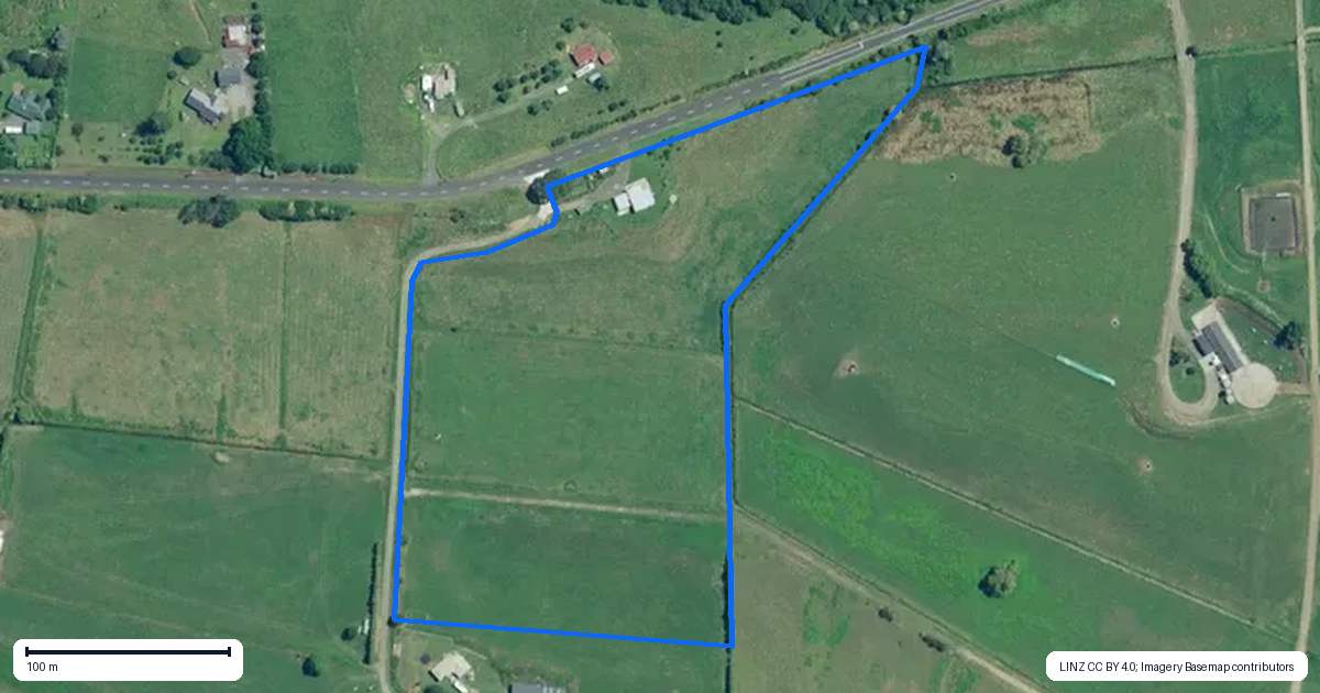 Property context map for 246A Maratoto Road, Hikutaia, Paeroa
