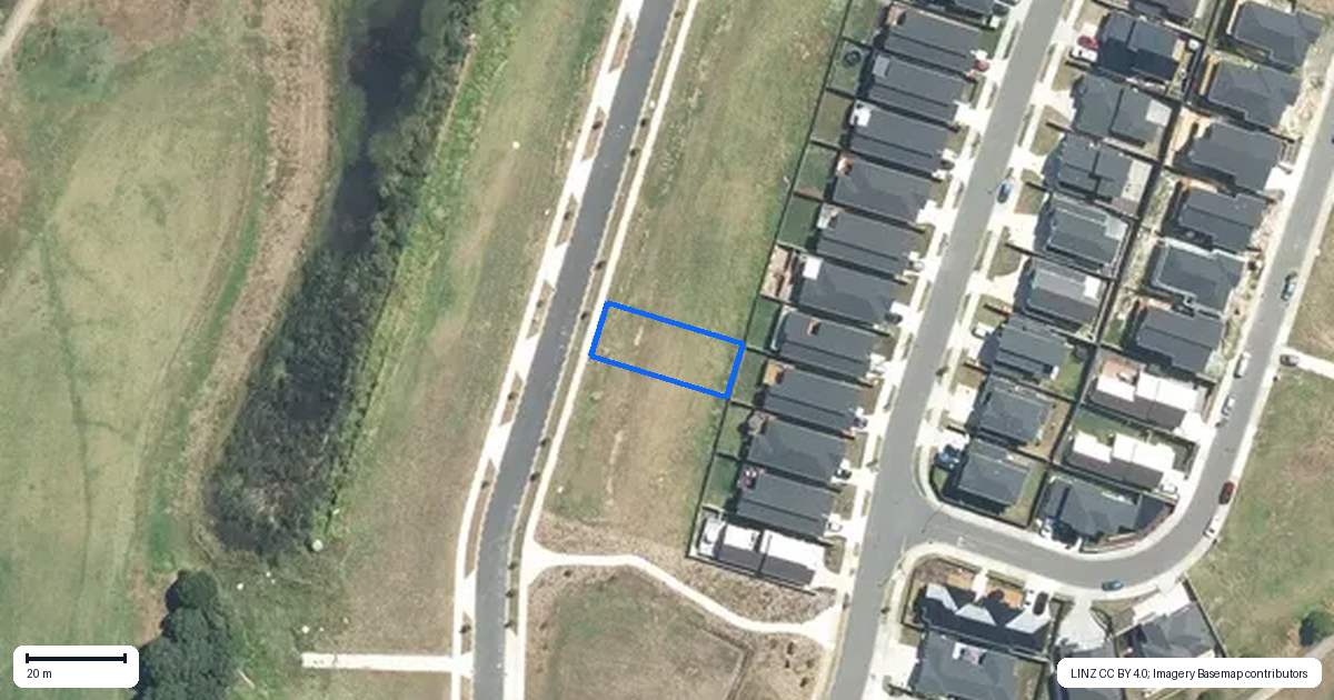 Property context map for 21 Whakairo Crescent, Gulf Harbour, Whangaparaoa