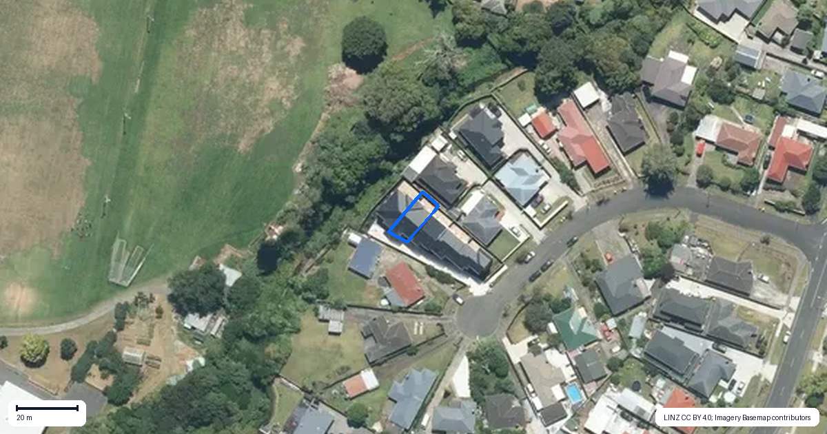 Property context map for 15D Bruce Place, Papatoetoe, Auckland