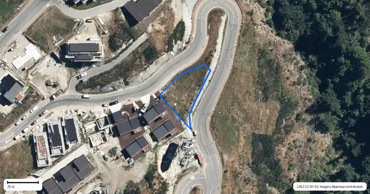 Property context map for 45 Angelo Drive, Queenstown Hill, Queenstown